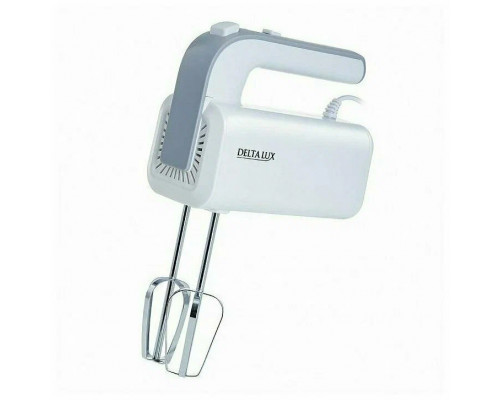 Миксер DELTA LUX DE-7702 белый с серым