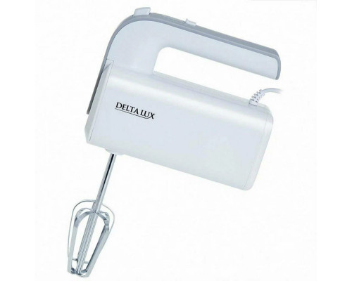 Миксер DELTA LUX DE-7702 белый с серым