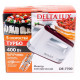 Миксер Delta LUX DE-7700 белый с бордовым