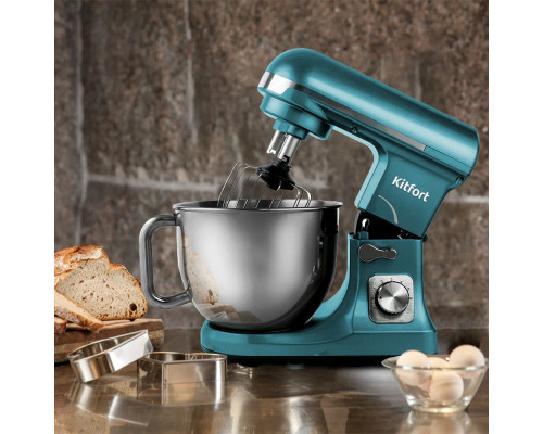 Миксер Kitfort КТ-1343-2 светло-голубой/серый