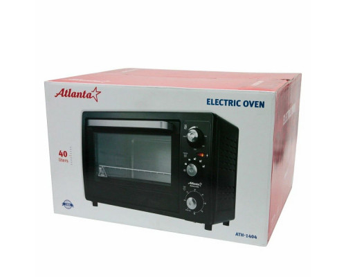 Мини-печь ATLANTA ATH-1404 черный