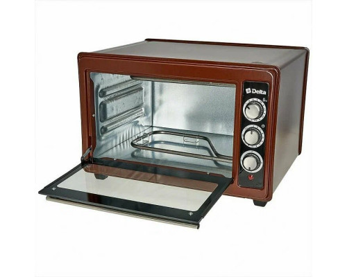 Мини-печь Delta D-0123 коречневый