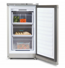 Морозильная камера Бирюса M412 металлик