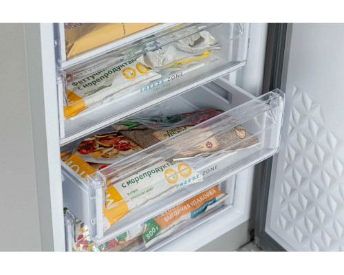 Морозильная камера Бирюса M514 металлик