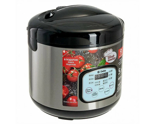 Мультиварка Delta DL-6517 черный