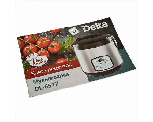 Мультиварка Delta DL-6517 черный