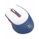 Мышь Defender Belsa MB-249 белый/синий