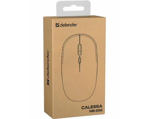Мышь Defender Calessa MB-252 белый