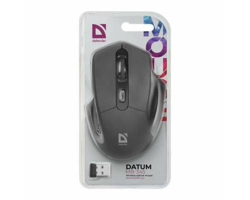 Мышь Defender Datum MB-345 черный