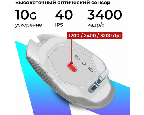 Мышь Defender Glory GM-514 белый