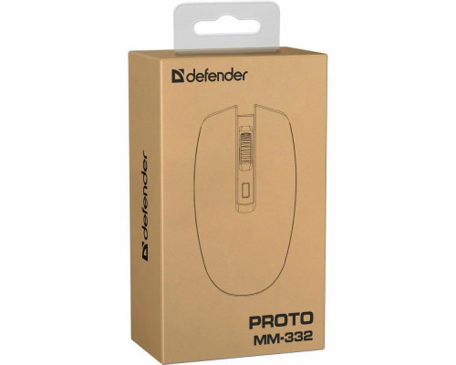 Мышь Defender Proto MM-332 черный
