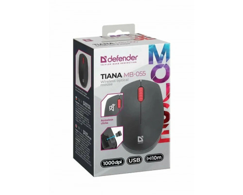 Мышь Defender Tiana MB-055 черный