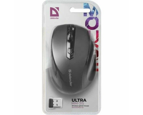 Мышь Defender Ultra MM-315 черный
