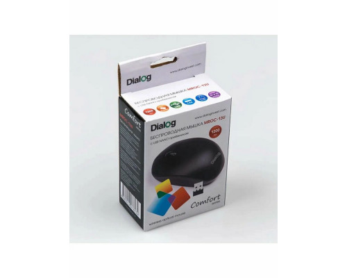 Мышь Dialog Comfort MROC-13U черный