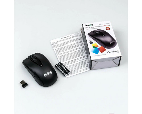 Мышь Dialog Comfort MROC-17U черный