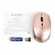 Мышь Gembird MUSW-250-3 розовый