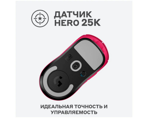 Мышь Logitech G PRO X SUPERLIGHT розовый