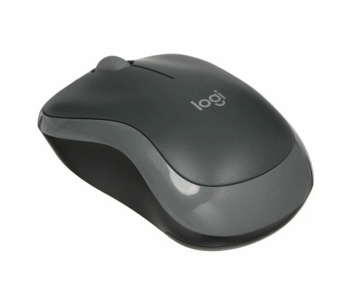 Мышь Logitech M186 черный/серый