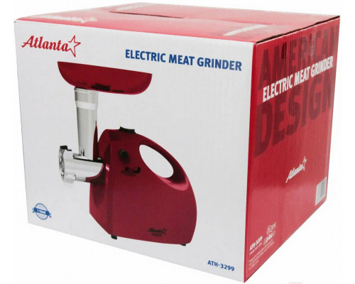 Мясорубка Atlanta ATH-3299 red