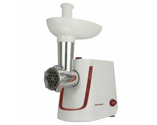 Мясорубка АКСИНЬЯ КС-2002 белый с красным