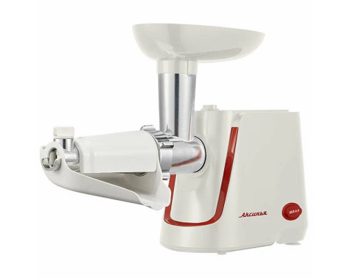 Мясорубка АКСИНЬЯ КС-2002 белый с красным
