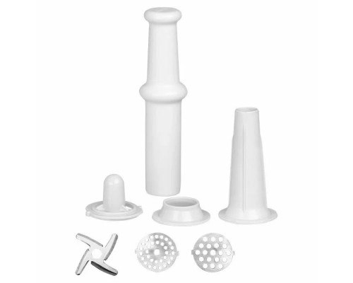 Мясорубка АКСИНЬЯ КС-2002 белый с красным