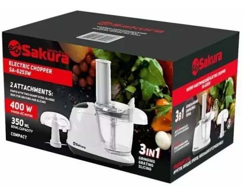 Измельчитель Sakura SA-6253W