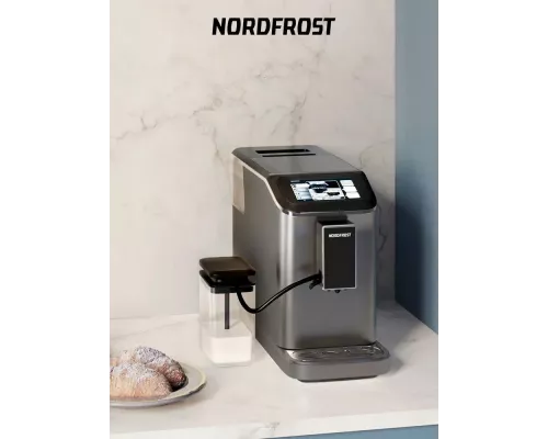 Кофемашина Nordfrost HOME 300 Gr черный/серебристый
