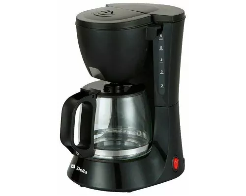 Кофеварка Delta DL-8153 черный
