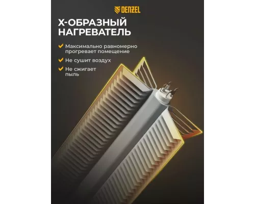 Конвектор Denzel XCE-2000 белый