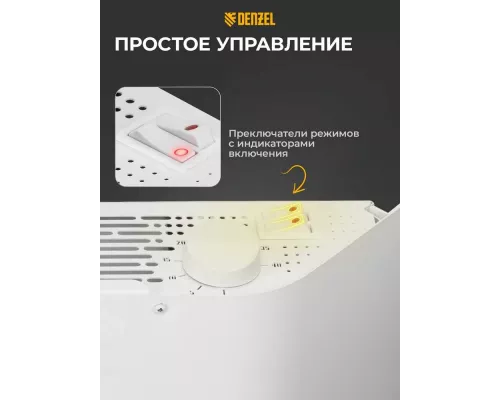 Конвектор Denzel XCE-2000 белый