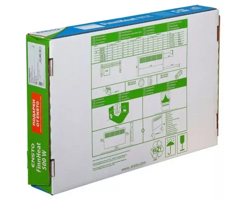 Конвектор ENSTO FinnHeat EPHBM05PR белый