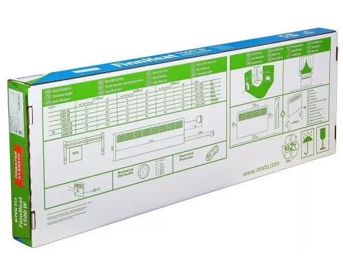 Конвектор ENSTO FinnHeat EPHBM15PR белый