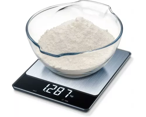 Кухонные весы Beurer KS34 XL нержавеющая сталь