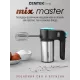 Миксер Centek CT-1123  черный/сталь