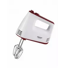 Миксер Delta LUX DE-7700 белый с бордовым
