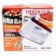 Миксер Delta LUX DE-7700 белый с бордовым