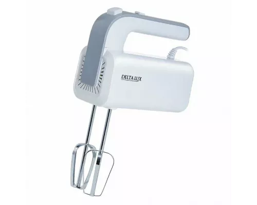 Миксер DELTA LUX DE-7702 белый с серым