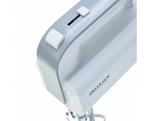 Миксер DELTA LUX DE-7702 белый с серым