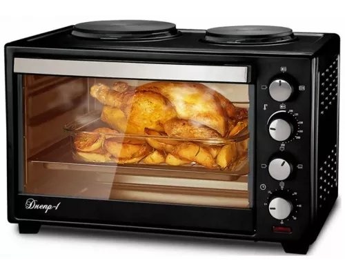 Мини-печь Великие реки Днепр-1 черный