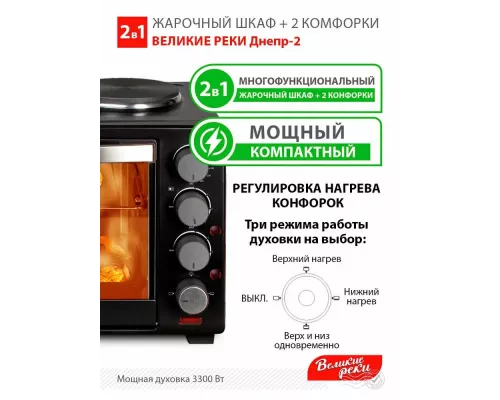 Мини-печь Великие Реки Днепр-2