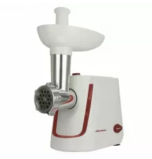 Мясорубка АКСИНЬЯ КС-2002 белый с красным