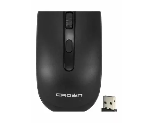 Мышь Crown CMM-336W черный