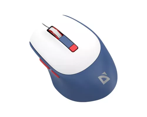 Мышь Defender Belsa MB-249 белый/синий