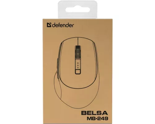 Мышь Defender Belsa MB-249 белый/синий