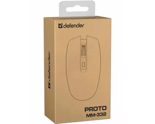 Мышь Defender Proto MM-332 черный