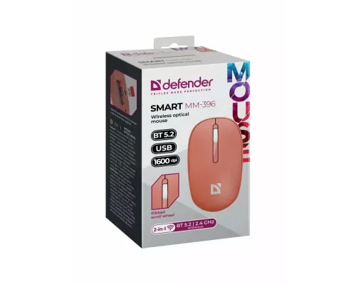 Мышь Defender Smart MM-396 красный