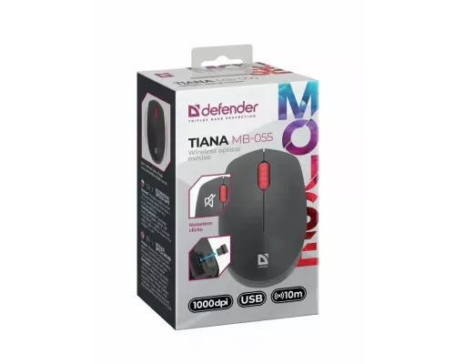 Мышь Defender Tiana MB-055 черный