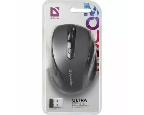 Мышь Defender Ultra MM-315 черный