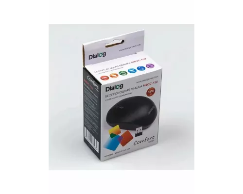 Мышь Dialog Comfort MROC-13U черный